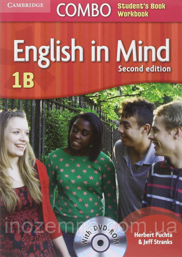 English in Mind Combo 2nd Edition 1B Student's Book + Workbook with DVD-ROM