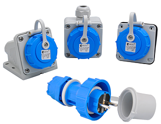 Розетки / вилки з захисту IP68