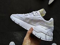 Чоловічі кросівки Adidas Nite Jogger Triple White BD7676, фото 6