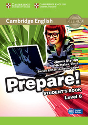 Cambridge English Prepare! Level 6 Student's Book including Companion for Ukraine