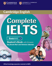 Complete IELTS Bands 4-5 student's Pack (SB with Answers with CD-ROM and Class AudioCDs (2))