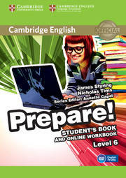 Cambridge English Prepare! Level 6 Student's Book and online Workbook including Companion for Ukraine