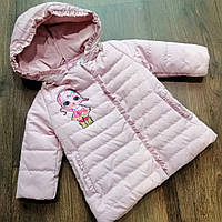 Куртка для дівчинки 74-92 демісезон з лол Легка дитяча курточка весна осінь