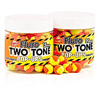 Плавающие бойлы Dynamite Baits Two Tone Fluro Tutti Frutti & Pineapple Pop-Ups (тутти-фрутти и ананас) 15мм