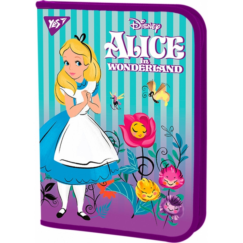 Папка для праці YES пласт. на блискавці FC "Alice"