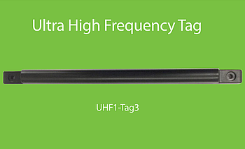 УВЧ-мета на рамку номера автомобіля з дальністю ідентифікації до 18 метрів ZKTeco UHF Tag3