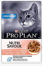 Purina Pro Plan Housecat Nutrisavour 85 г з лососем вологий корм для котів