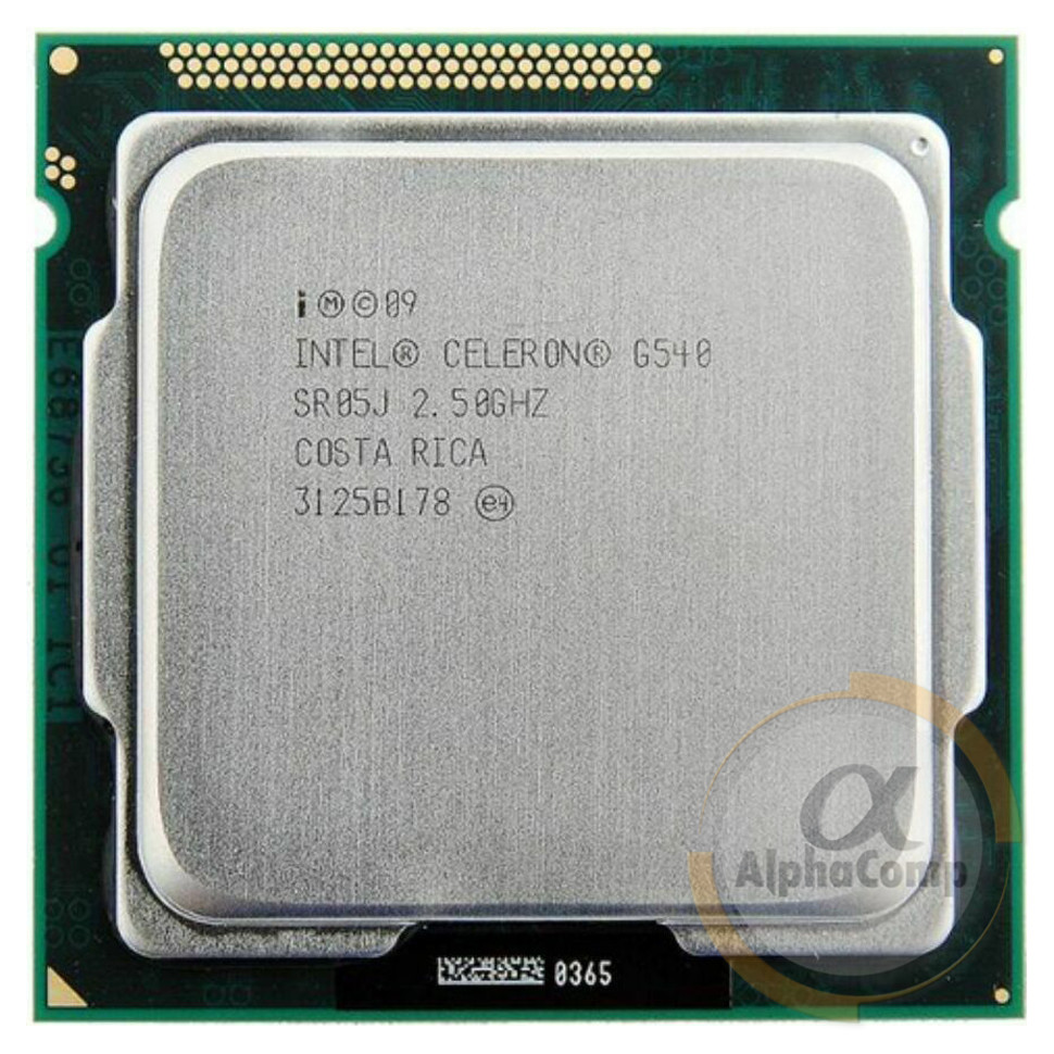 Процесор Intel Celeron G540 (2×2.50 GHz/2Mb/s1155/Gen2) БО