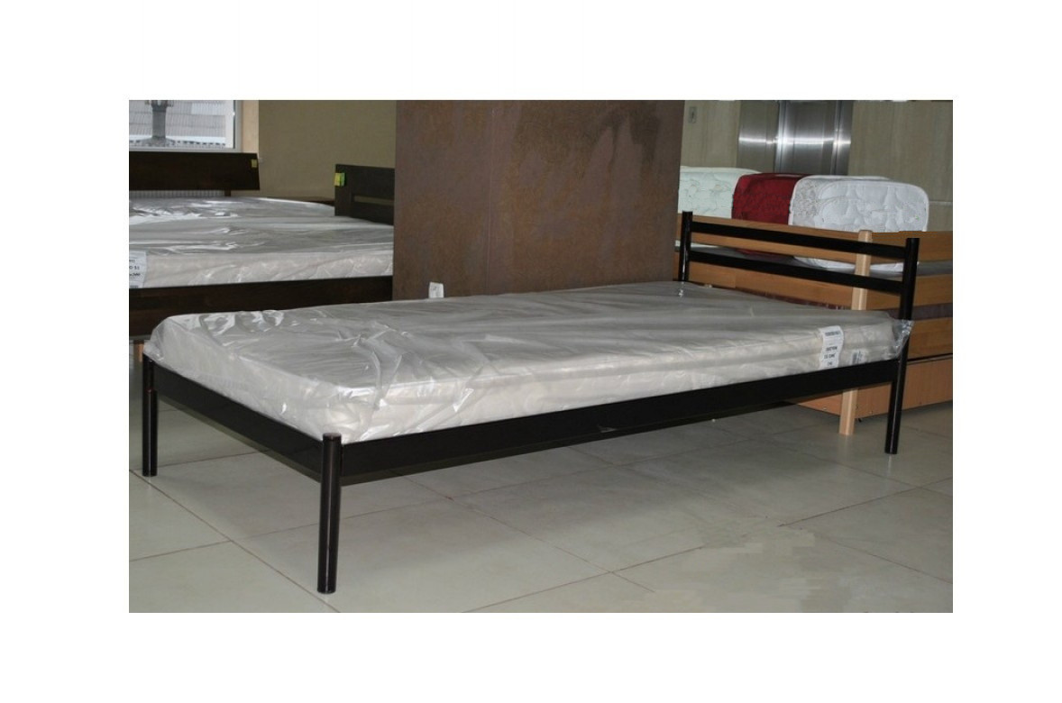 Ліжко металеве односпальне COMFORT 1 ТМ МЕТАКАМ ліжко армійське