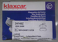 Тормозные колодки Peugeot Expert II 2007> AV Lucas WVA (24595) 4254A1, 4254A2