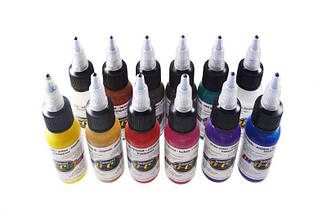 Набір прозорих фарб для аерографа Pro-color 67020 transparent set