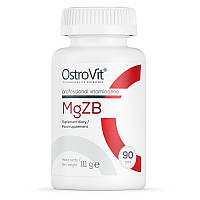 Вітаміни Цинк, магній, вітамін В6 OstroVit MgZb6 (ZMA) 90 таб