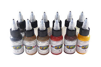 Набір фарб для штучного старіння для аерографа Pro-color 67060 weathering set