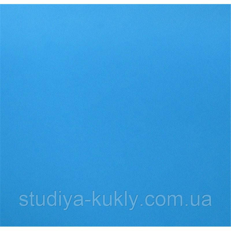 Фоамиран синього кольору. Розмір листа: 60х70 см (плюс-минус1-3 см), товщина: 0,8-1 мм