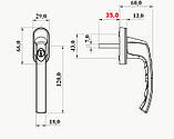 Ручка з замком на вікно, фото 7