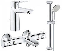 Набор смесителей GROHE Grohtherm 800 34550TM для ванной 3 в 1