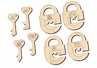Замочки та ключики, набір 3, 063203