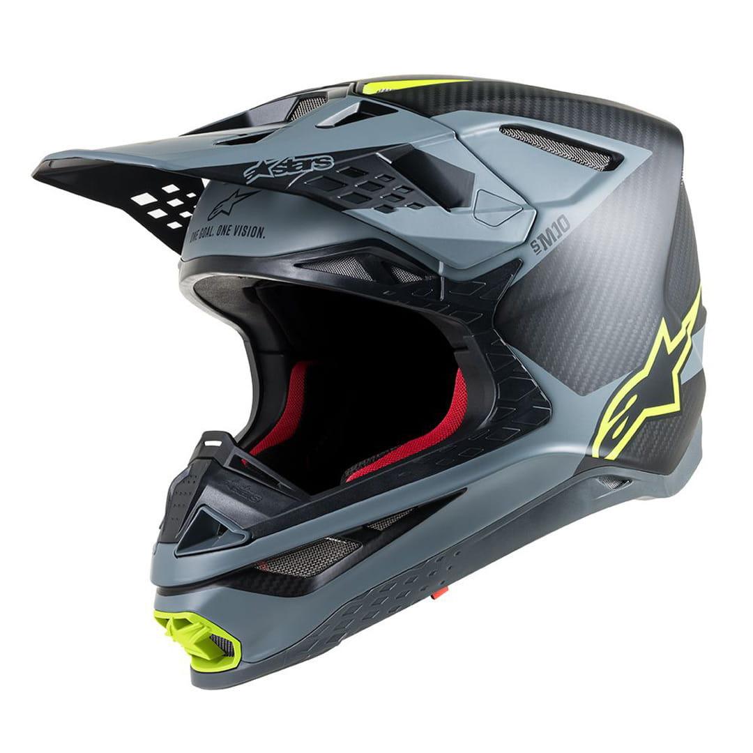 Мотошолом Alpinestars Supertech S-M10 Meta (жовтий)