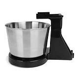 Ручний міксер 7 швидкостей CROWNBERG CB7321 , Металева Чаша, фото 4