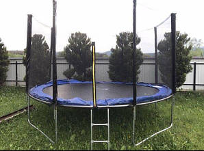 Батут детский  SkyJump Польща 252см на 120кг Акційна ціна