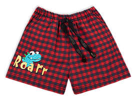 Шорти дитячі для хлопчика GABBI SH-20-13-1 Технозавр Червоний на зріст 74 (12170)