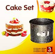 Набір рознімних форм для випікання пасхи, пасок, форма для куліча | Форми для випікання | Великодні форми