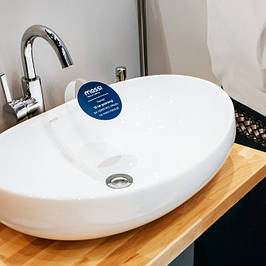 Накладні умивальники