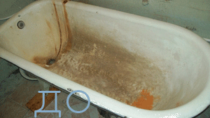 Реставрація ванн рідким наливним акрилом «Еко Ванна» (на 1,7 м)