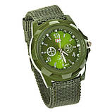 Годинник чоловічий Gemius Army: Зелений наручний, фото 2