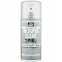 Mr Super Clear Matt Spray лак спрей матовий Супер Клір B-514