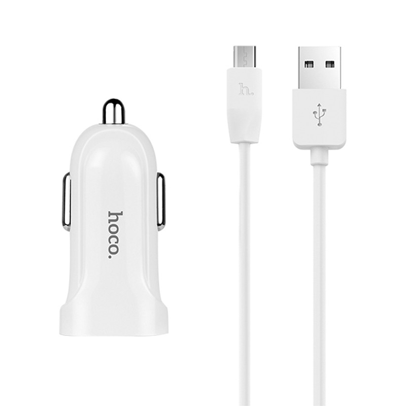 АЗП Hoco Z2 Charger + Cable (Micro) 1.5 A 1USB