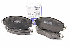 Гальмівні колодки передні на Рено Трафік III 2014-> - ICER (Іспанія) 142219