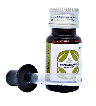 Сефаграїн краплі для носа — у разі синуситу, риніту, нежитю, головних болів, Cephagraine Nasal Drops (15ml)