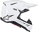 Мотошолом Alpinestars Supertech S-M8 (білий), фото 3