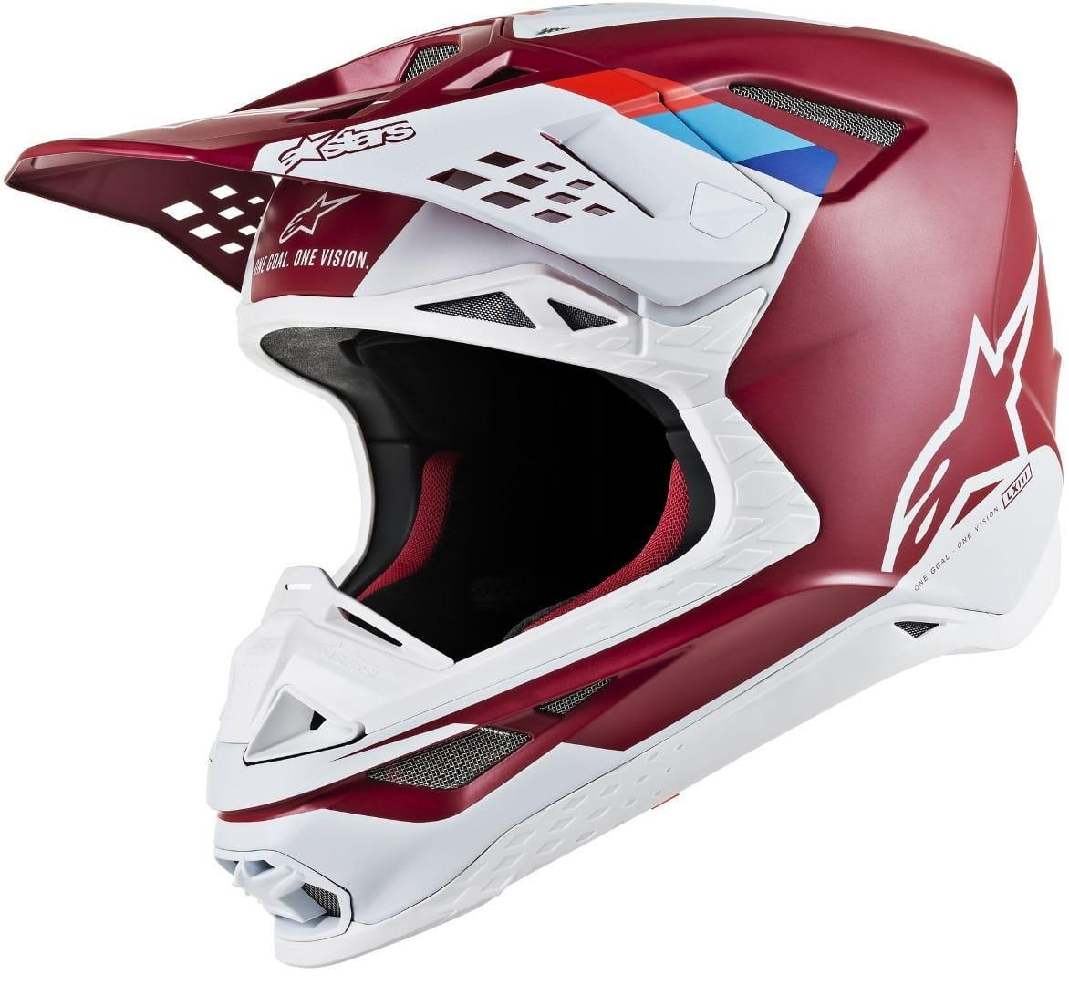 Мотошолом Alpinestars Supertech S-M8 Contact (червоний)