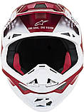 Мотошолом Alpinestars Supertech S-M8 Contact (червоний), фото 6