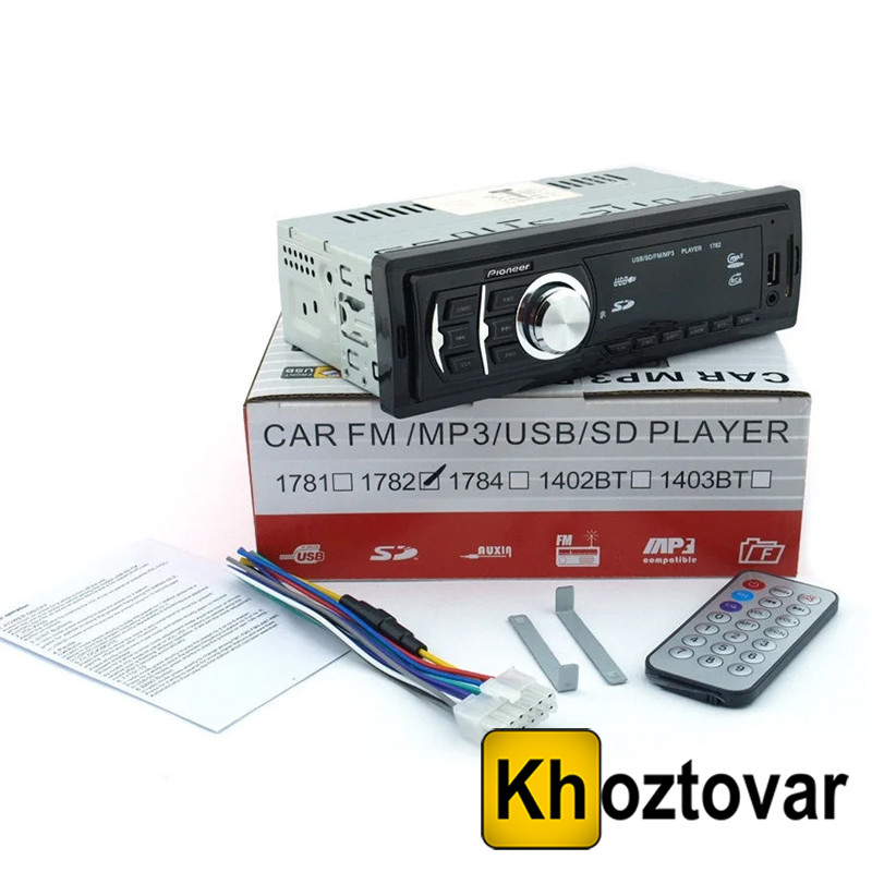 Автомагнітола Pioneer 1782, фото 1
