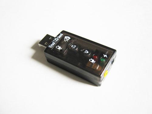 USB Звукова карта 7.1 3D звук регулятор гучності
