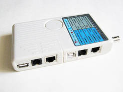 Тестер мережі RJ45  BNC, RJ11, USB, детальний аналіз