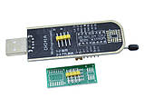 USB міні програматор CH341A 24 25 FLASH 24 EEPROM, фото 2