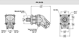 5040806 FR30 Аксіально-поршневий насос 30 л/хв, Bezares, фото 2