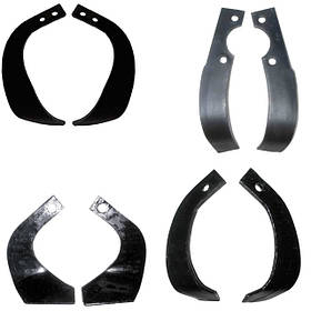 Ножі до мотоблочным почвофрезам (ТР, МСХТ)