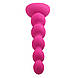 Анальний корок рожевий із вібрацією, фото 4