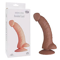 Фалоїмітатор коричневий SEDUCER — Bended Lust