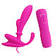Анальний вібростимулятор рожевий Anal Pleasure 7 Mode Vibrating Prostate Stimulator, фото 5