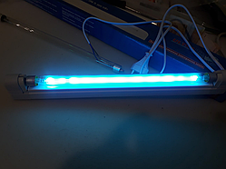 Опромінювач Бактерицидна лампа кварцова (без озону) ДРБ8-1 8w T5 + світильник до 15 м кв.