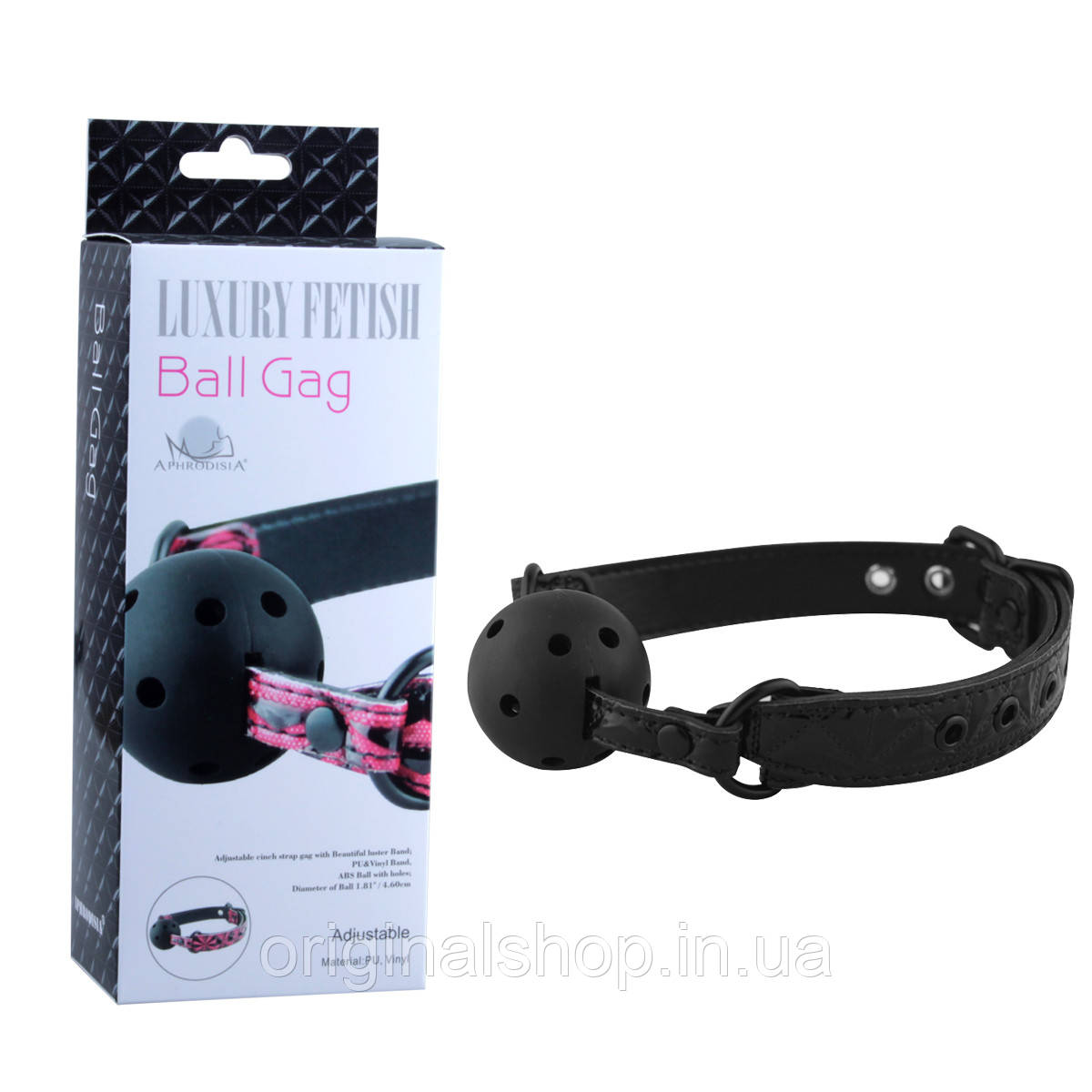 Капелюх чорний Ball Gag