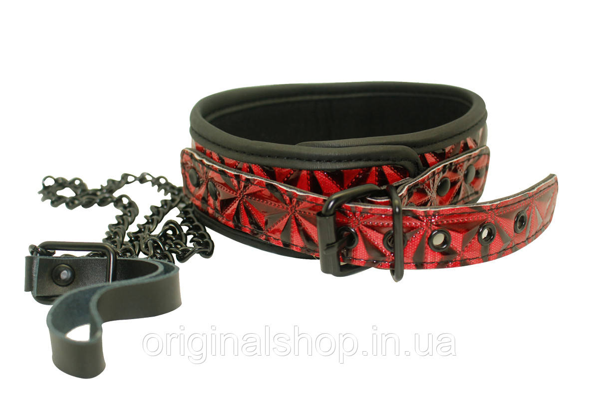 Ошийник червоний Collar with Leash