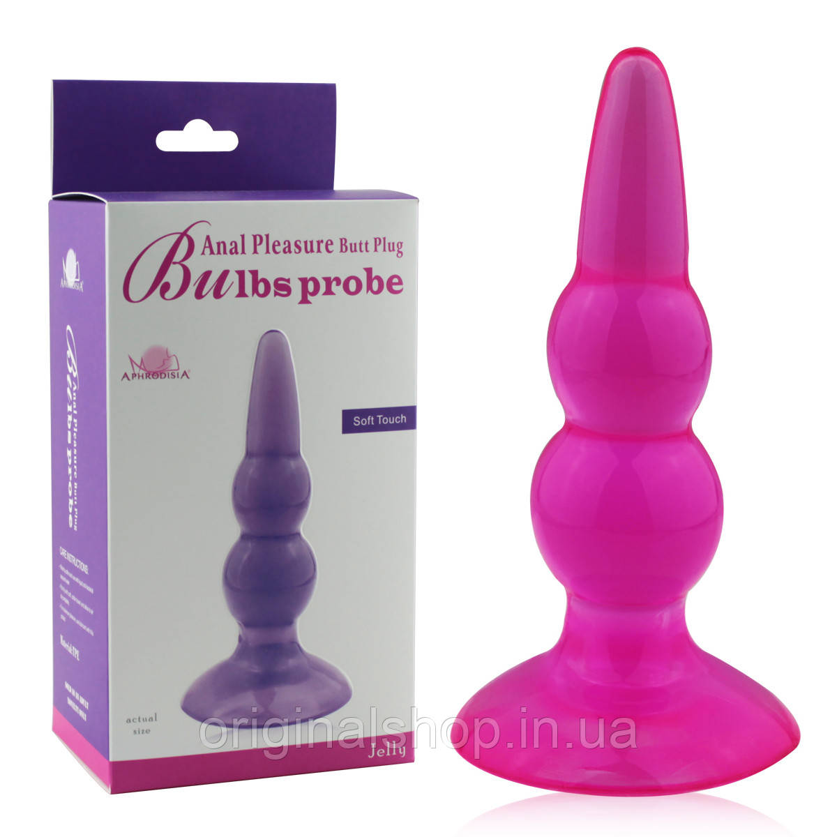Анальний стимулятор рожевий Bulbs Probe