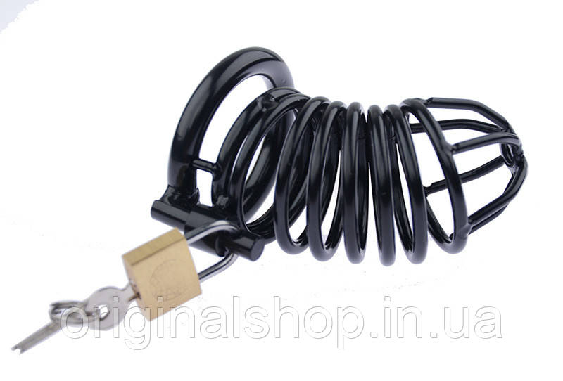 Поясність для чоловіків чорний Funny Steel, фото 1